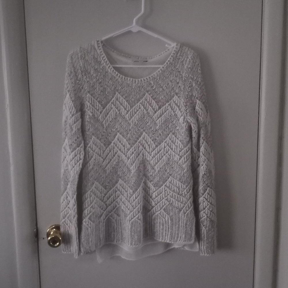 Lucky Brand Layered Knit Sweater
